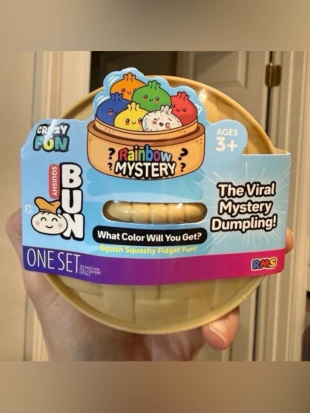 Rainbow Mystery Squishy Dumpling. Which color will you get? TikTok favorite!